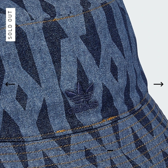 Ivy Park Rodeo REVERSIBLE MONOGRAM BUCKET HAT - Picture 3 of 7